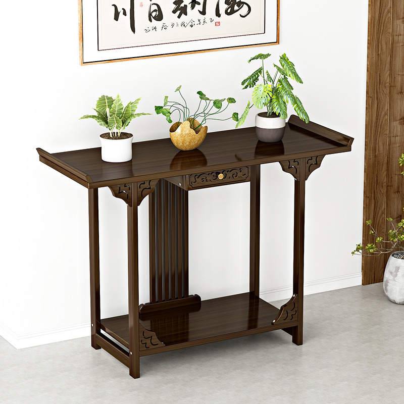 Новый китайский стиль, стол для дома, стол для благовоний, стол для центрального зала, стол Шентай Гун, шкаф для коридора, современный стол для подношений, стол Будды