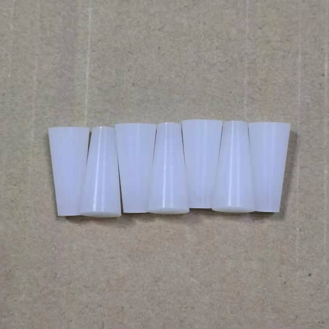 Silicone sealing ring conical round solid high temperature rubber plug spraying spray plug test tube water pipe plug plating