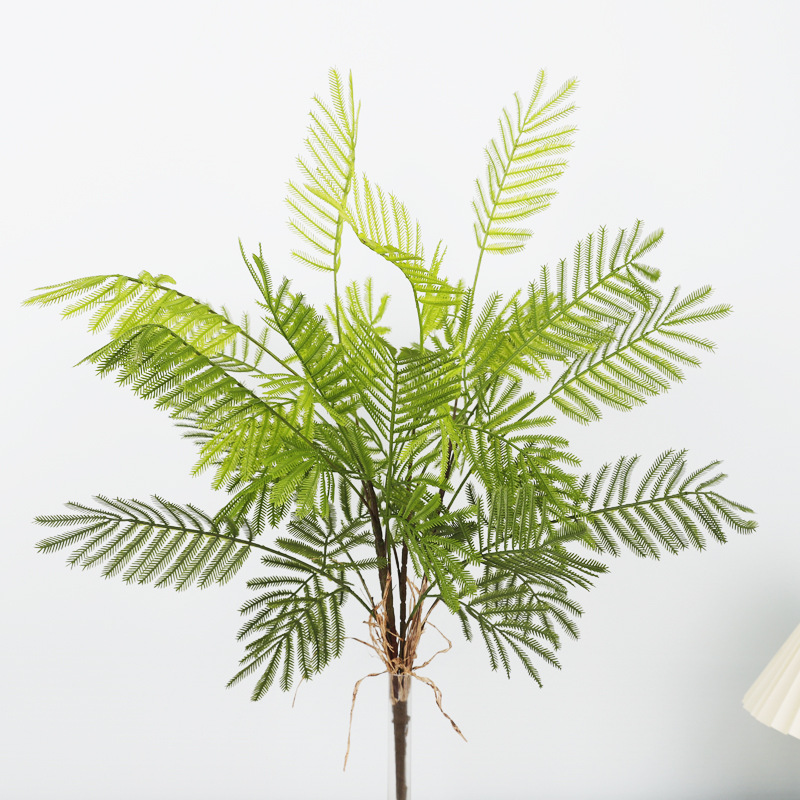 Natural Simulated Fern, Bunched Small Fern Leaves, Rich Leaves, Plant Walls, Fake Green Plants, Soft Rubber Ferns, Simulated Persian Grass