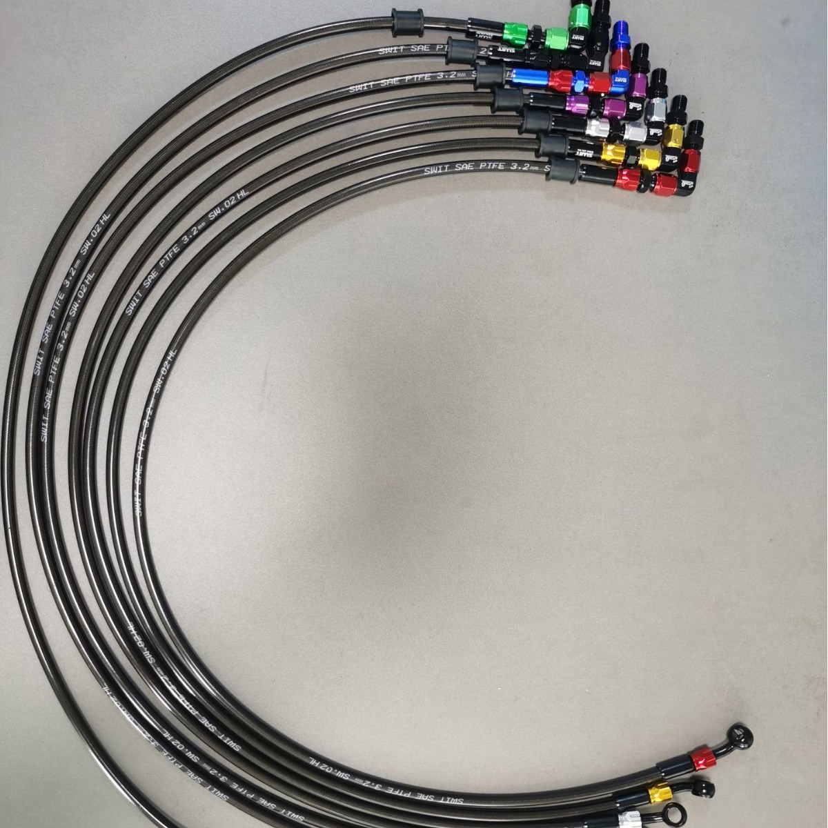 Мотоциклетный шланг An3 28 90 градусов M10 гидравлическая тормозная линия масляный шланг для мотоцикла