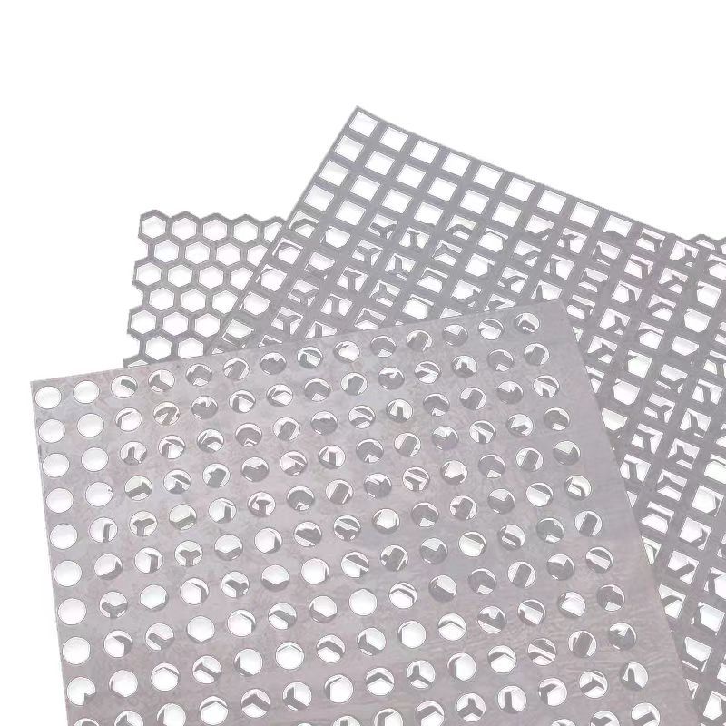 Customized 304 Stainless Steel Perforated Plate, Round Hole Screen, Stainless Steel Perforated Plate, Galvanized Perforated Mesh, Metal Mesh Plate