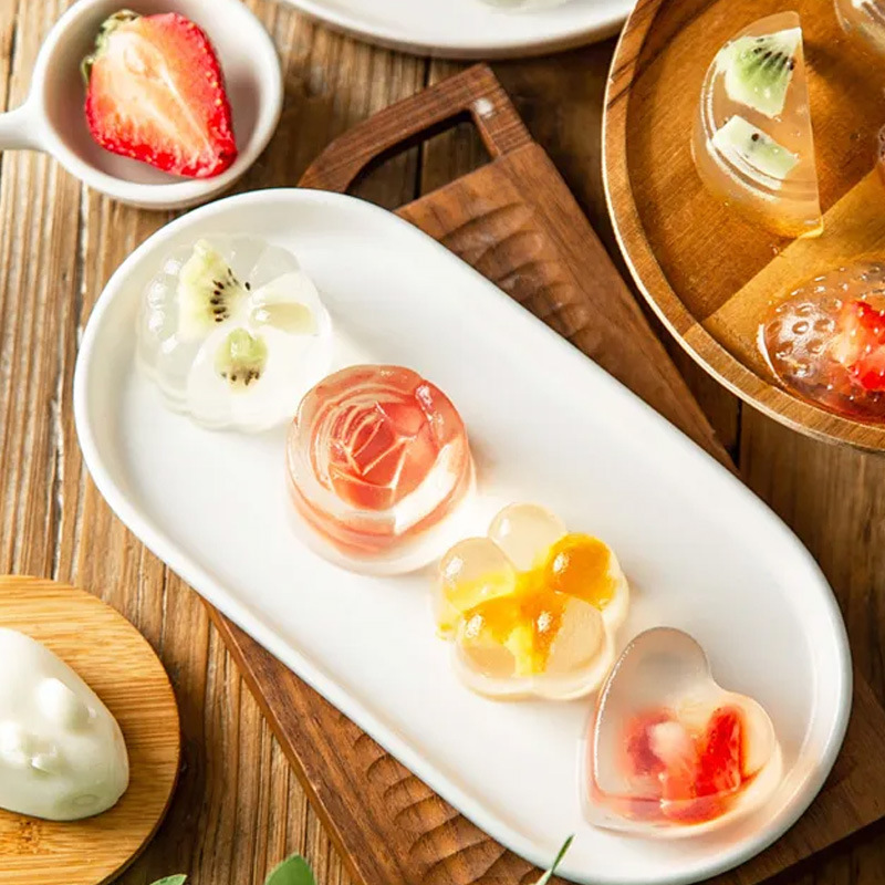 Homemade Ice Powder Jelly Ingredients, Commercial Ice Powder Complete Set of Ingredients, Stall White Jelly Jelly Raw Materials Wholesale