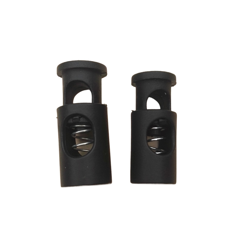 Manufacturer's Ready-Made Plastic Rope Buckle Pig Nose Buckle Spring Buckle Anti-Slip Buckle Elastic Buckle Rope Buckle Ball Bead Buckle Cat's Eye Buckle