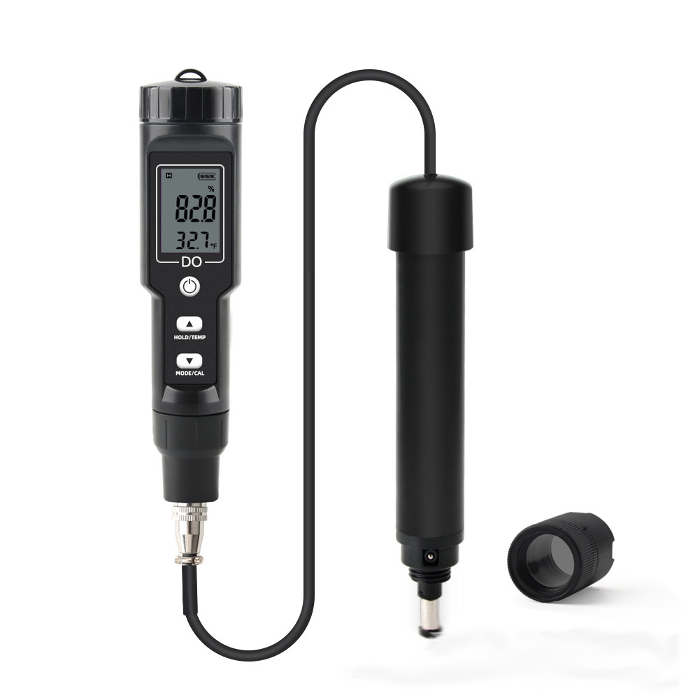 Dissolved Oxygen Meter, Dissolved Oxygen Measuring Instrument, Intelligent Portable Aquaculture Dissolved Oxygen Analysis Instrument, High-Precision Portable