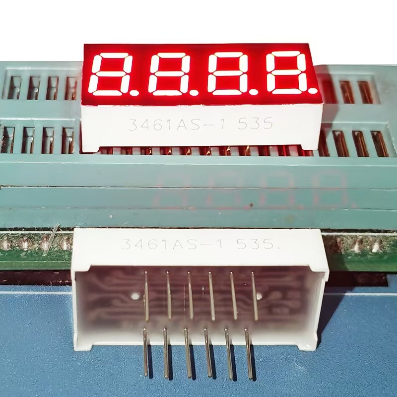 Прямые поставки с завода 0.36 дюйма 4-значная трубка яркий красный 3641AS всего Инь 3461BS всего Ян