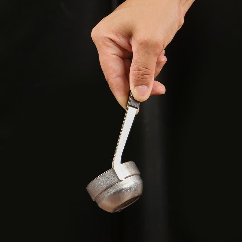 Pure Titanium Crystalline Tea Clip Kung Fu Tea Set Non-Slip Pure Titanium Tea Non-Slip High-Grade Tea Cup Clip Tea Clip Tea Tweezers