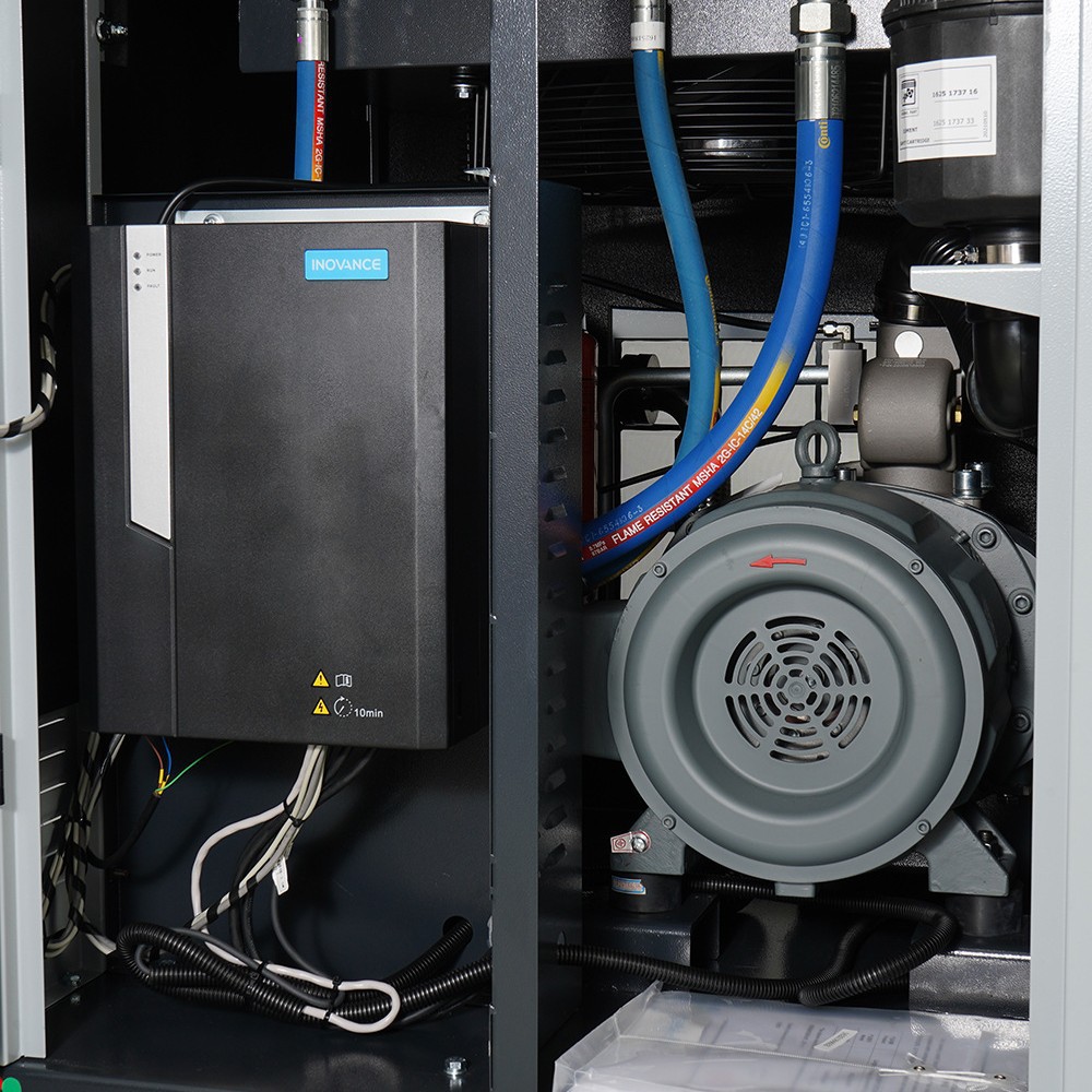 HD series variable frequency air compressor Linggfeng permanent magnet variable frequency screw air compressor manufacturer air compressor