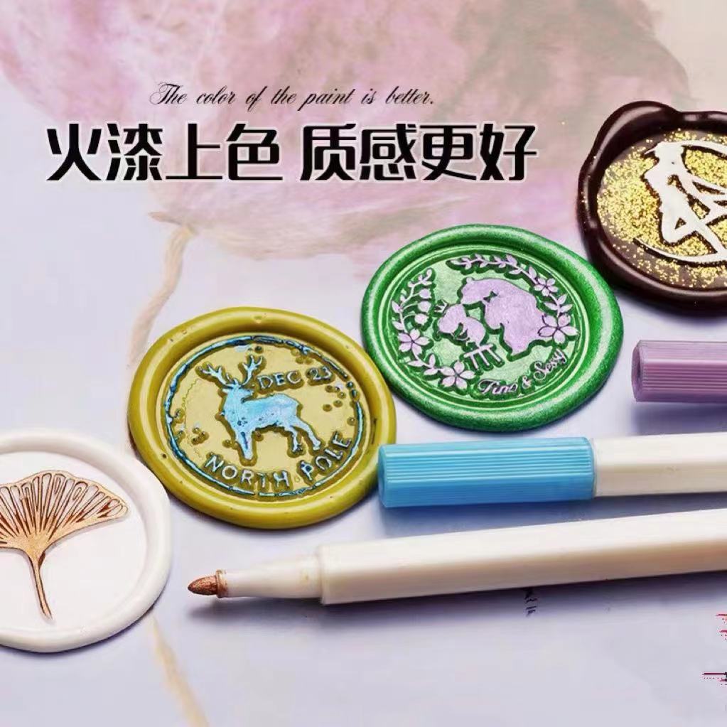 Металлическая ручка, набор из 12 цветов для граффити, металлическая краска, цветная ручка для рисования от руки, акварельная ручка