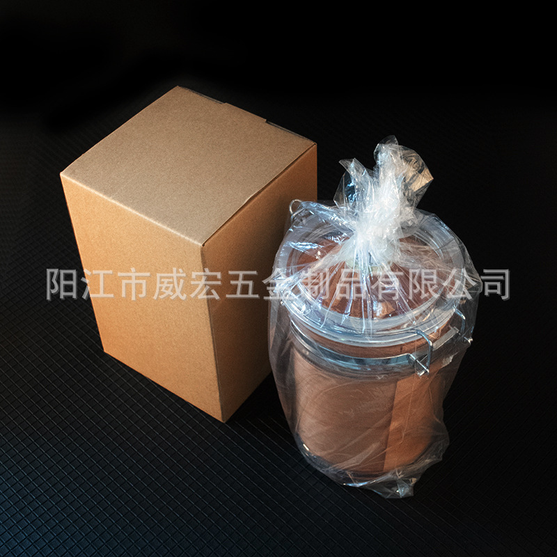 Acrylic Moisturizing Tank with Wood Chip Moisturizing Strip Sealed Tank Special Tobacco Tank with Hygrometer Cigar Storage Tank