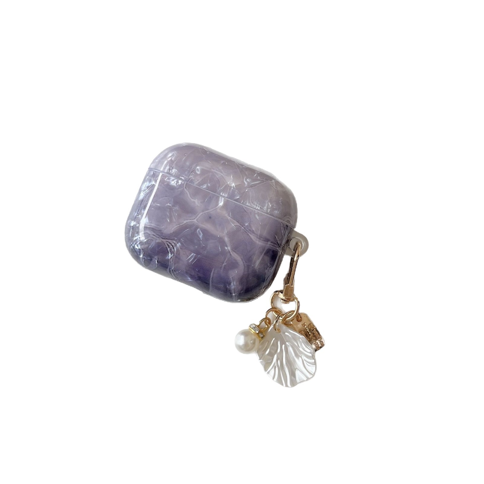 Marble Pattern Shell Pattern Pro2 Generation Headphone Protective Cover Suitable for AirPods 1/2 Generation Tpu Soft Shell Protective Cover