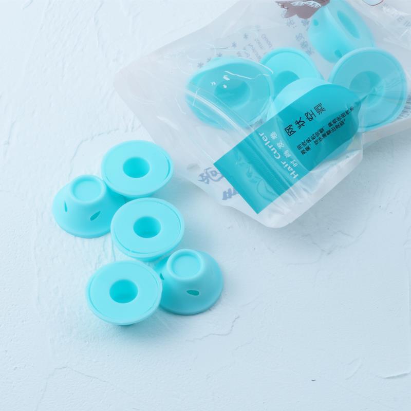 Curling Artifact Lazy Silicone Curler Manual Mushroom Bell Roll Great Maisel Ms. Same Style