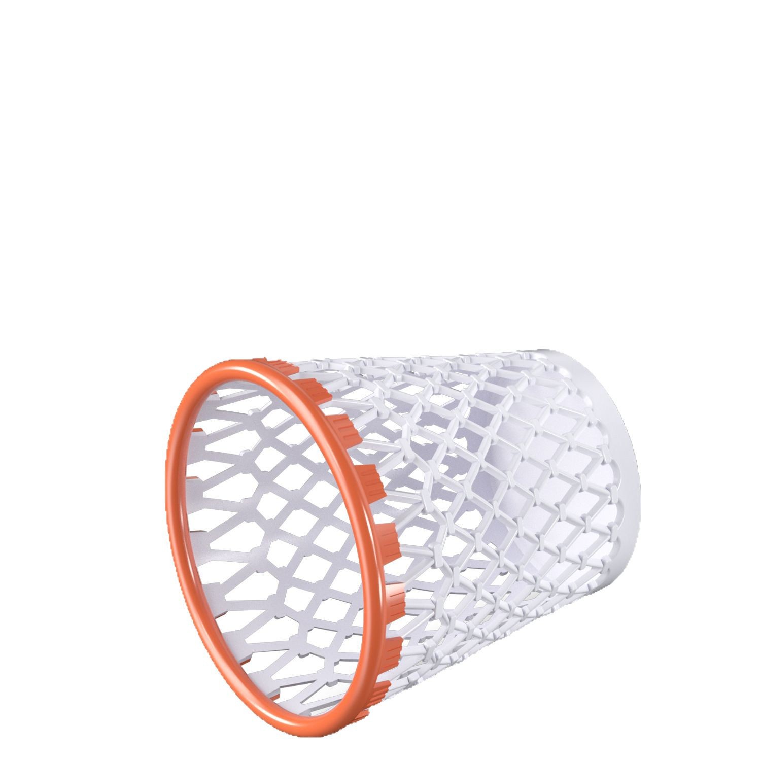 Cross-Border Amazon Exclusive Two-Color Large-Capacity Pen Holder Office Learning Pen Holder Desktop Pp Basketball Pen Holder