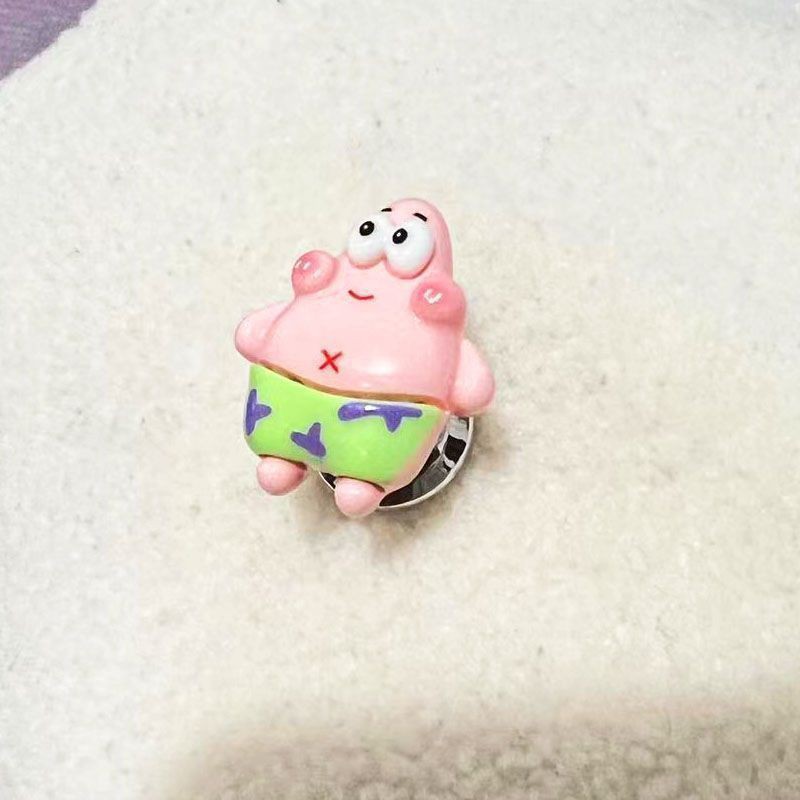 Explosions Patrick Toilet Box Press Long Nail Manicure Special Creative Toilet Flush Switch Auxiliary