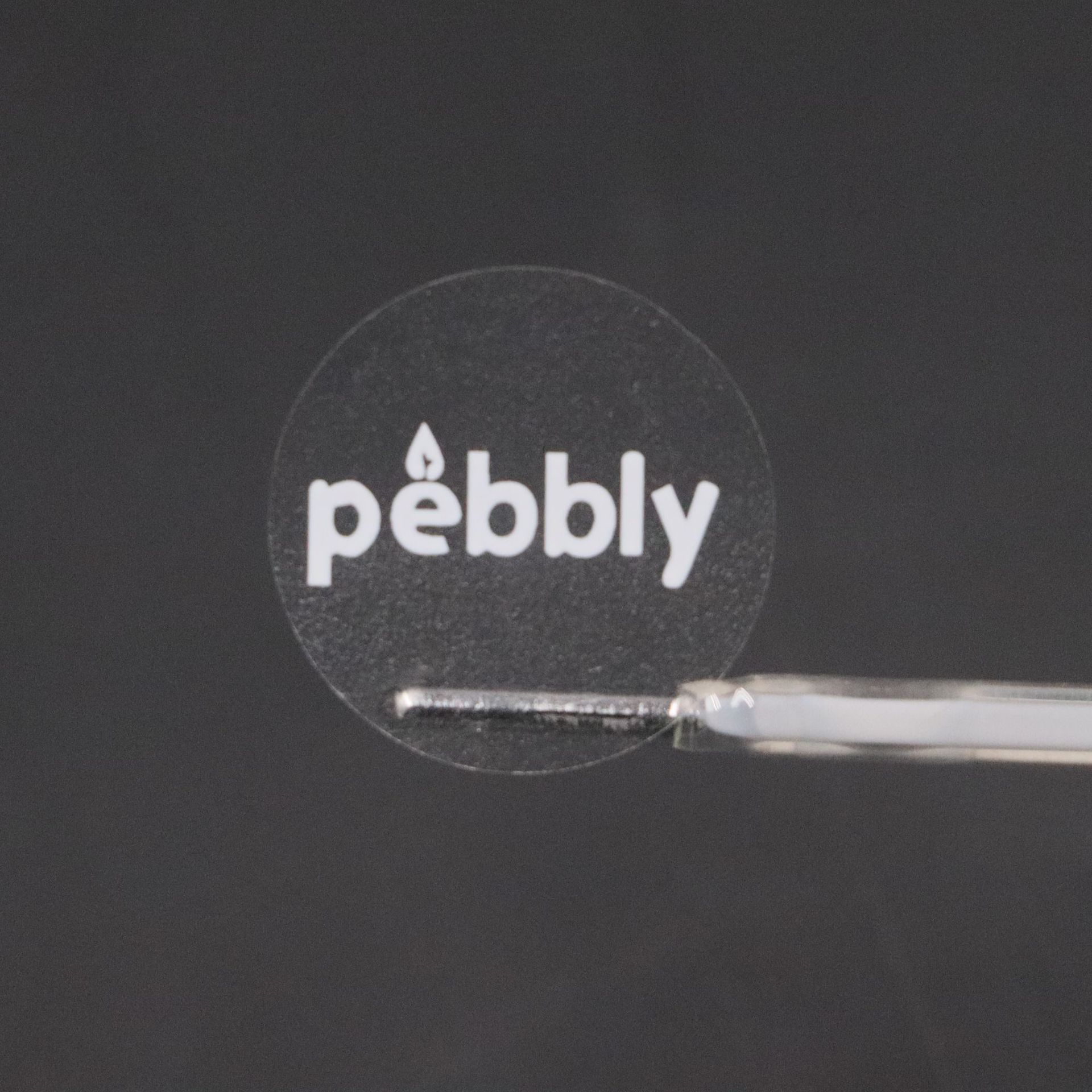 Sticker Custom Printing Self-Adhesive Free Shipping Hot Stamping Logo Trademark Waterproof Transparent Pet Plastic Label Sticker Customization