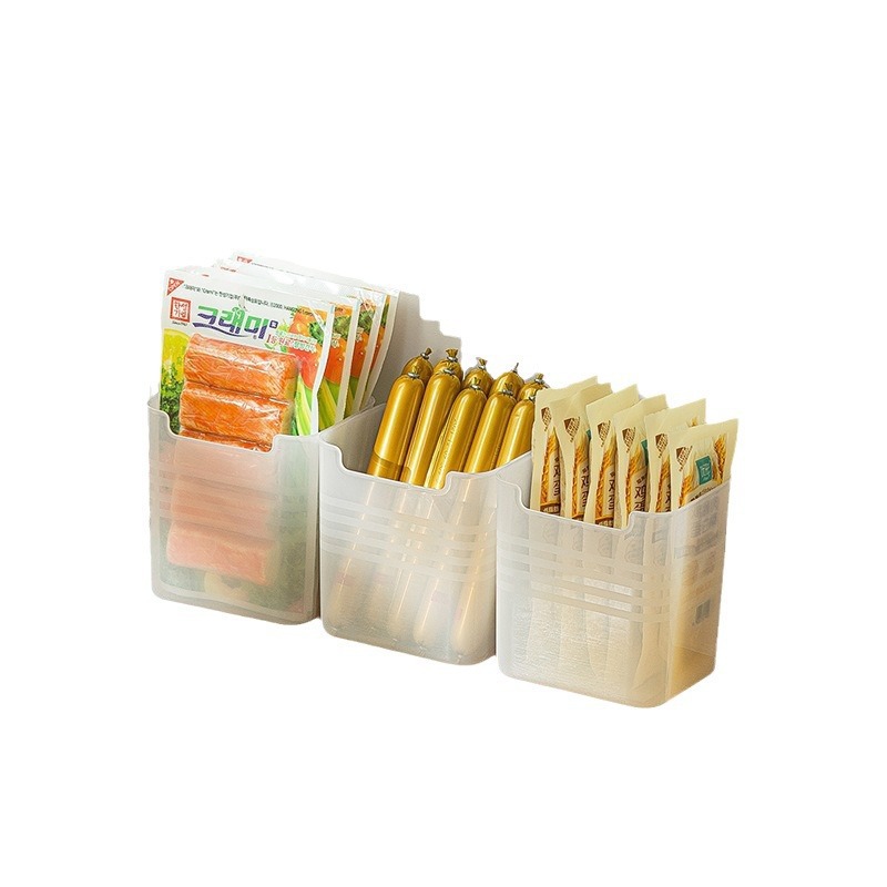 Refrigerator Side Door Storage Box Sub-pack Finishing Artifact Inside Fresh Food Grade Side Storage Door Box Kitchen