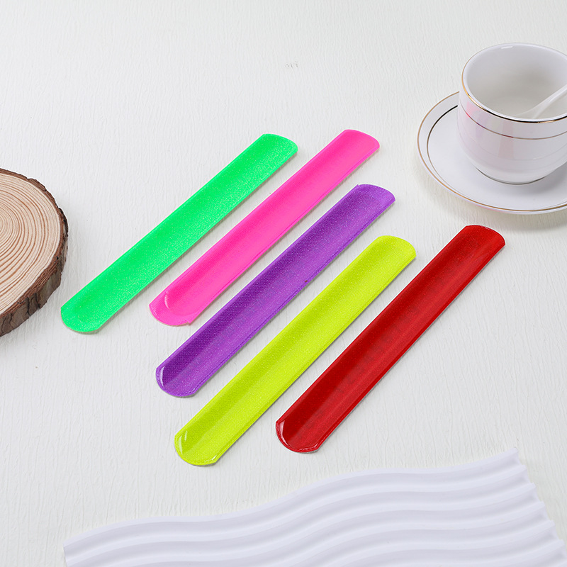 Colorful Gypsophila Children's Cartoon Gypsophila Doll Doll Bracelet Reflective Pat Ring Bracelet Steel Sheet