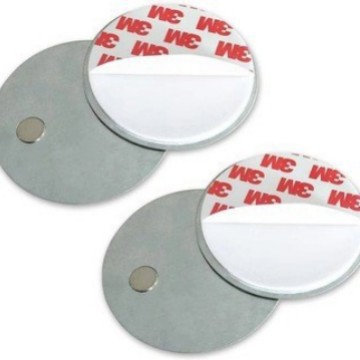Independent smoke detector alarm installation accessories magnetic absorption sheet Magnet Sheet galvanized sheet double-sided adhesive