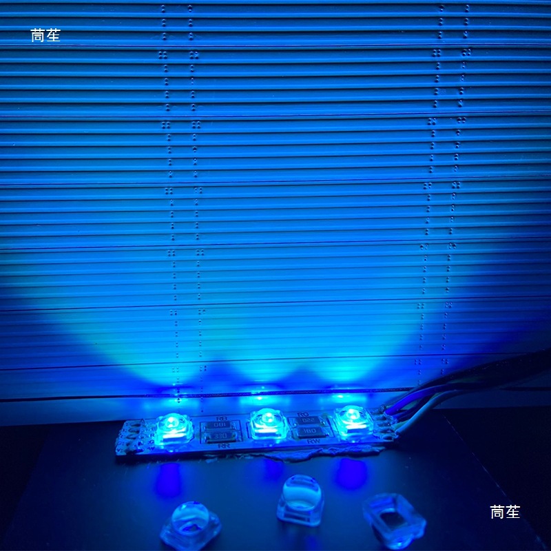 5050 lens patch led lamp bead condenser SMD light source small mini buckle integrated 30 degrees 60 degrees 90 degrees 120