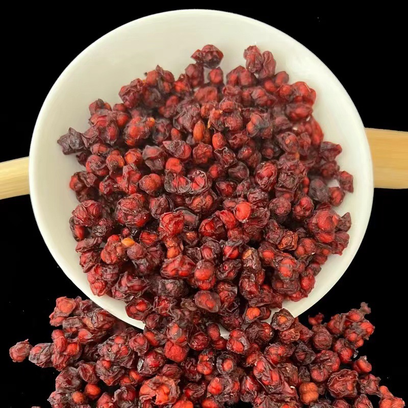 Liao Wewei Wholesale Schisandra Chinensis New 500g Chinese Medicinal Materials Jilin Northeast Specialty Changbai Mountain North Schisandra Chinensis