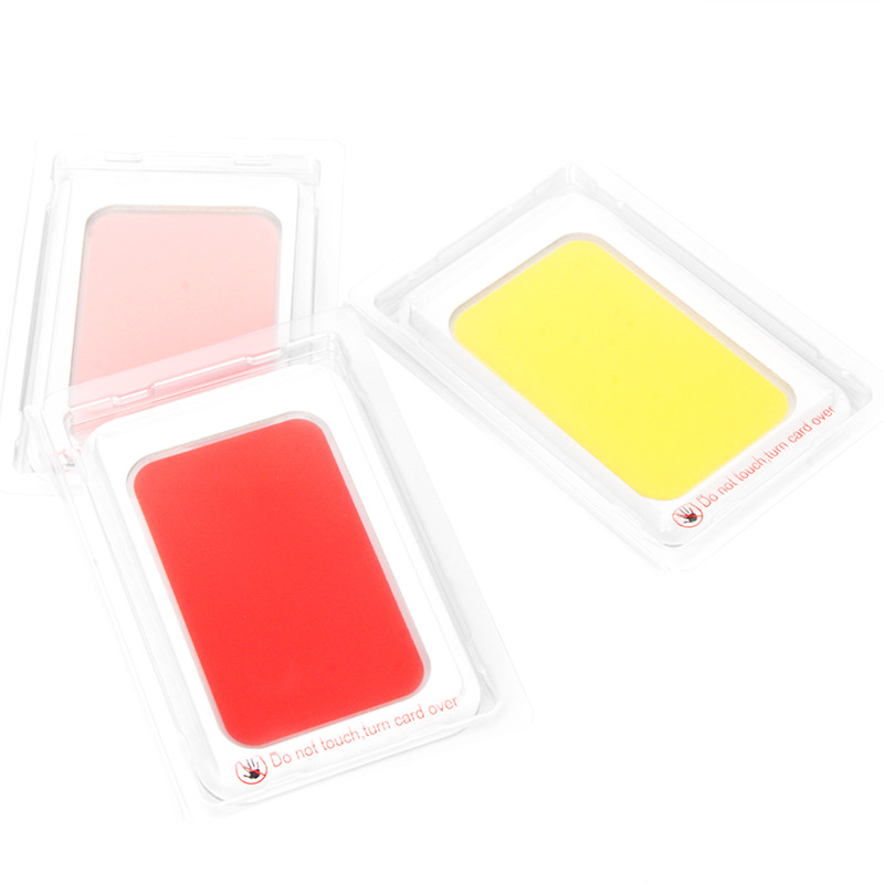 Baby's non-dirty hand inkpad footprint anti-counterfeiting baby graffiti commemorative hand and foot printing table color photosensitive printing table Inkpad