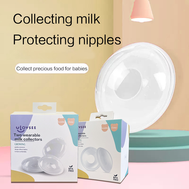 English Source Factory Cross-border Export for Milk Collector Breast Milk Collector Wearable Simple Leakage Milk