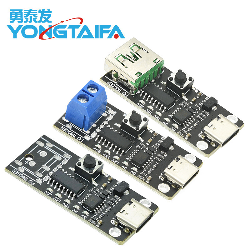 Тестовая плата Pd Decoy Type-Cqc для быстрой зарядки, автоматическое определение, регулируемое напряжение 9V12V15V20V