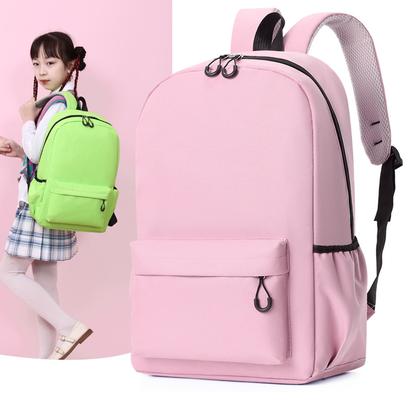 Cross-border primary and secondary school students backpack custom children's kindergarten training class backpack custom advertising printing logo
