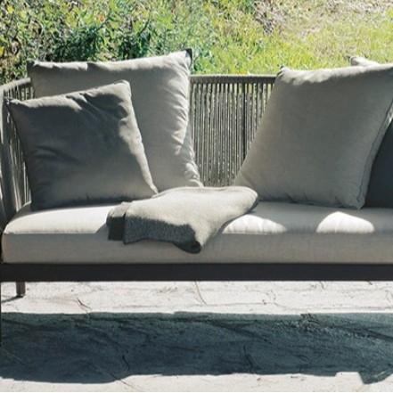 Уличный диван для отдыха, балконный, террасный, ленивый ротанговый стул, комбинация для виллы, ротанговая мебель для одного человека