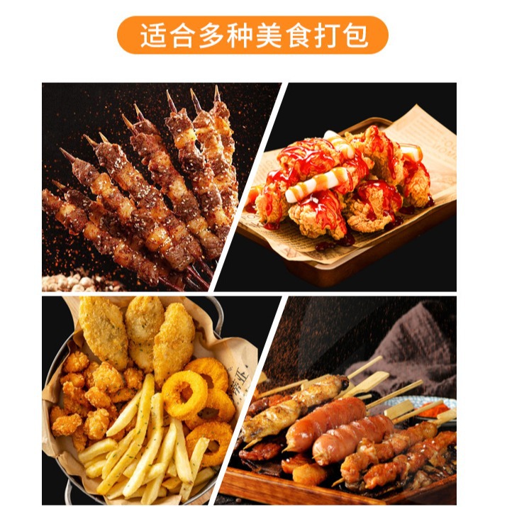 Bread Baking Oil Paper Custom Logo Fried Chicken Steak French Fries Burger Wrapping Paper Custom Pad Paper Oil-Proof and Oil-Absorbing Paper