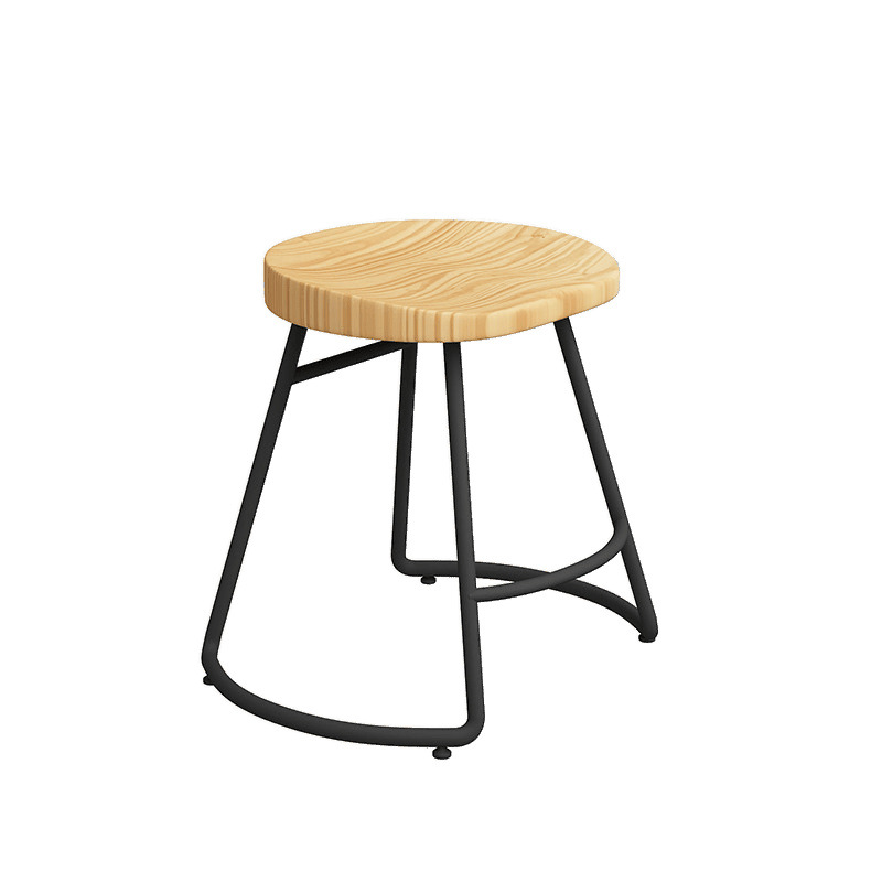 Low Bar Table, Industrial Style Convenience Store, Snack Bar, Bar Long Table, Narrow Dining Table and Chair Combination Against the Wall, Factory Window