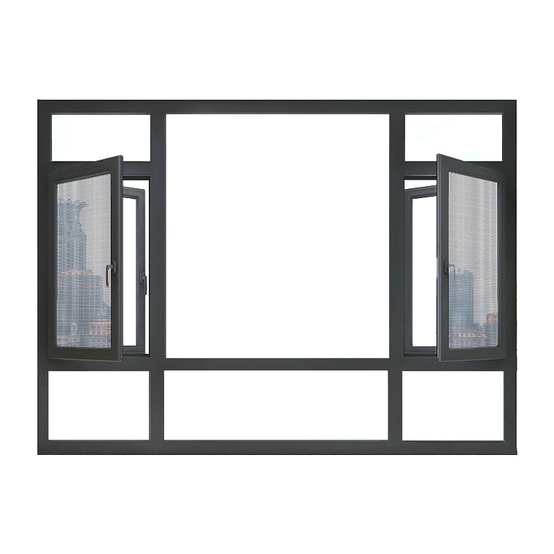 Broken Bridge Aluminum 112 Pioneer Series Three-Chamber Silent Window Glass European-Style Villa Balcony Floor-To-Ceiling Windows and Doors