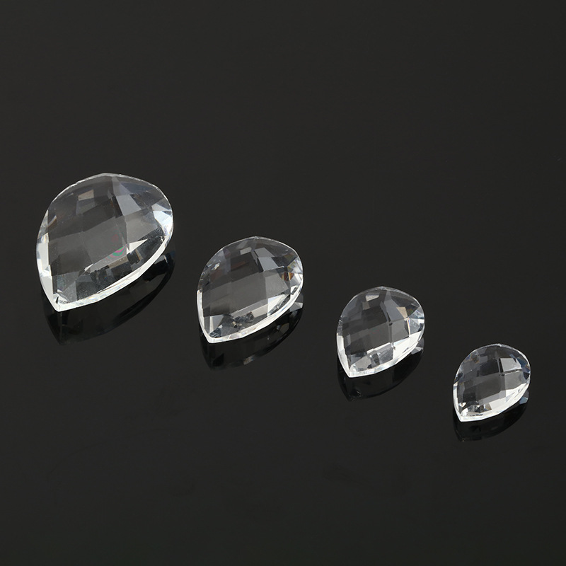 Multi-specification in stock for wholesale crystal grid Lotus Candlestick blade crystal lighting accessories wholesale