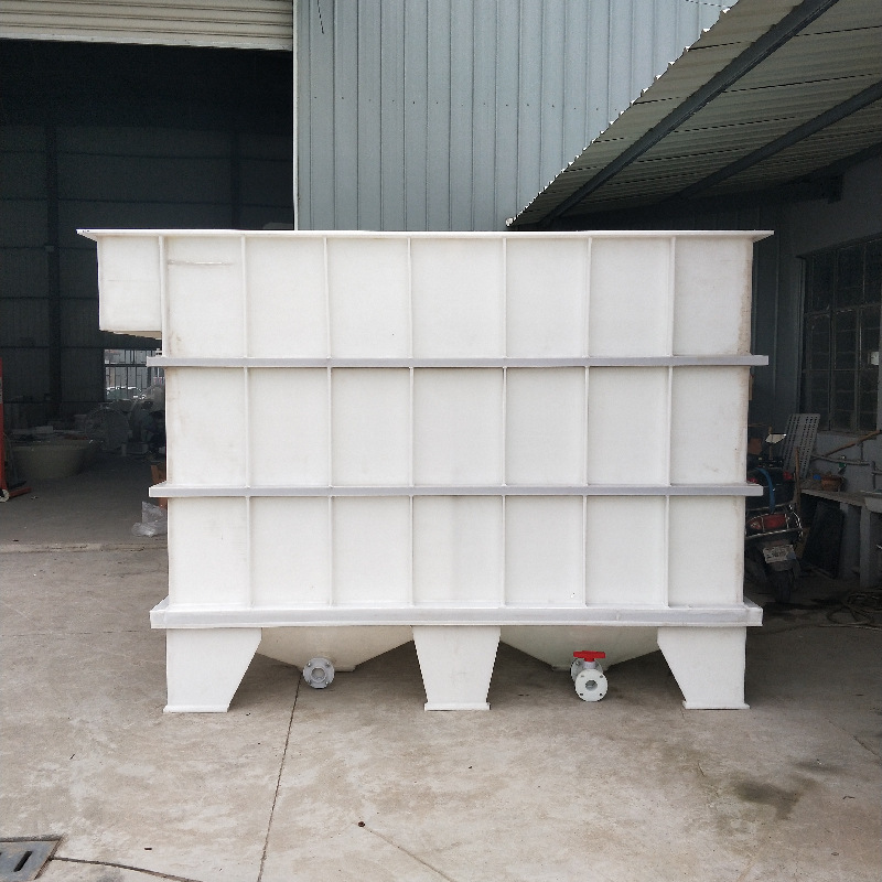 PP sewage treatment tank PP plastic electroplating tank industrial waste gas sewage treatment equipment PP pickling tank