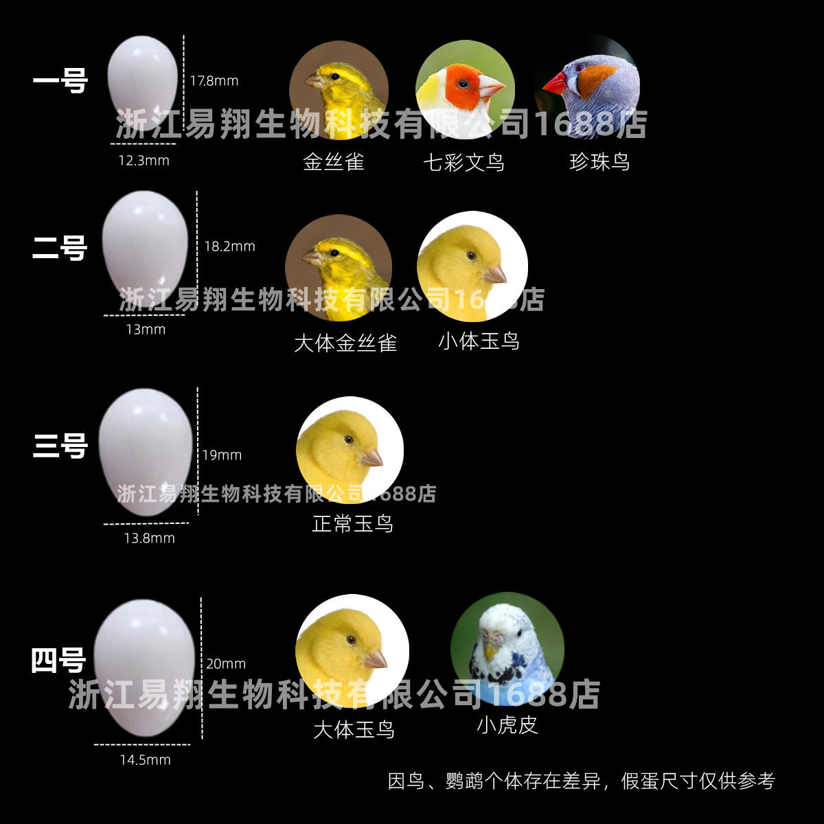 Parrot Fake Egg Bird Parrot Simulation Solid Egg Wen Bird Skin Peony Xuan Feng Bird Egg Egg Bird Jade Bird Egg