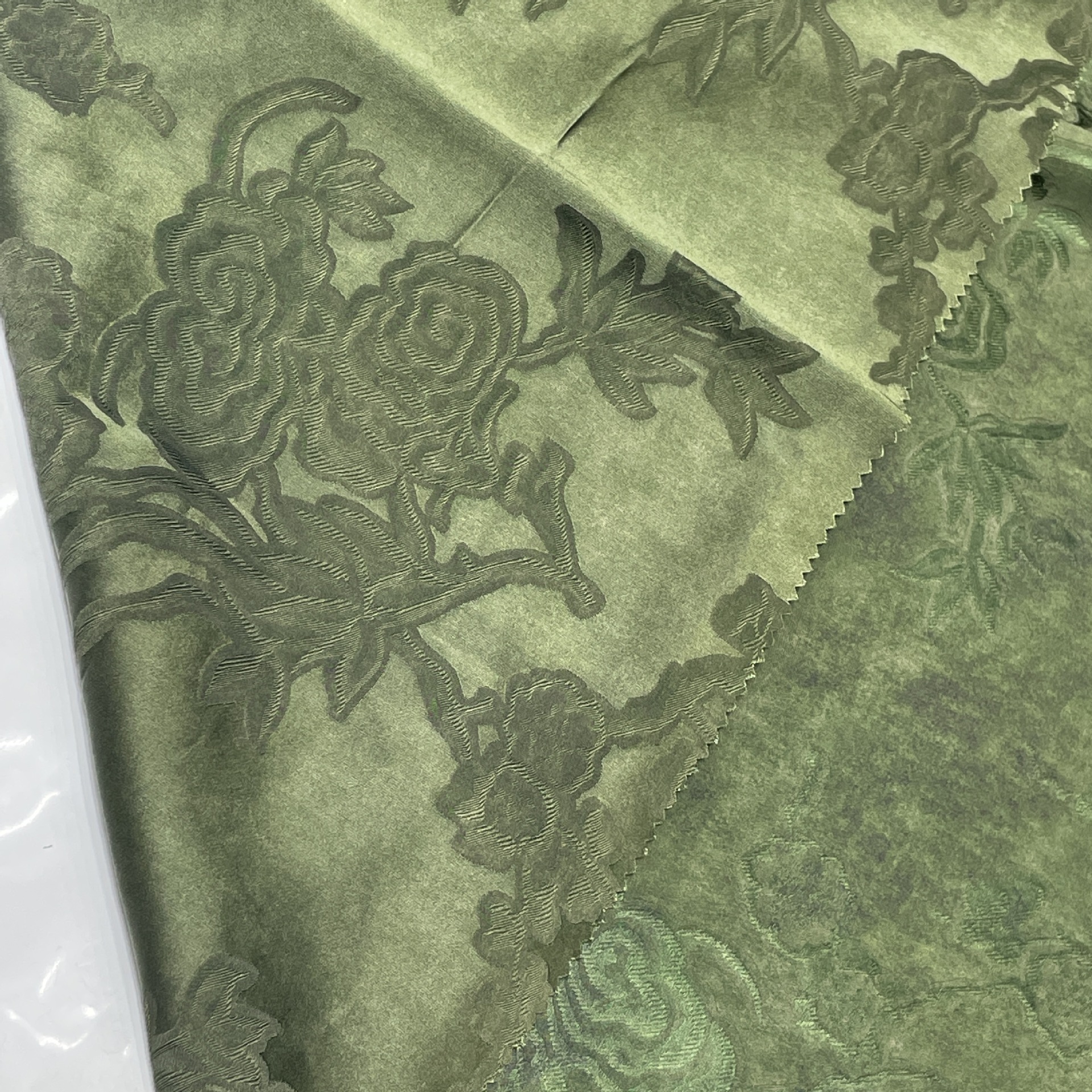 All Silk Jacquard Print Fabric Dress Cheongsam Suit Wholesale