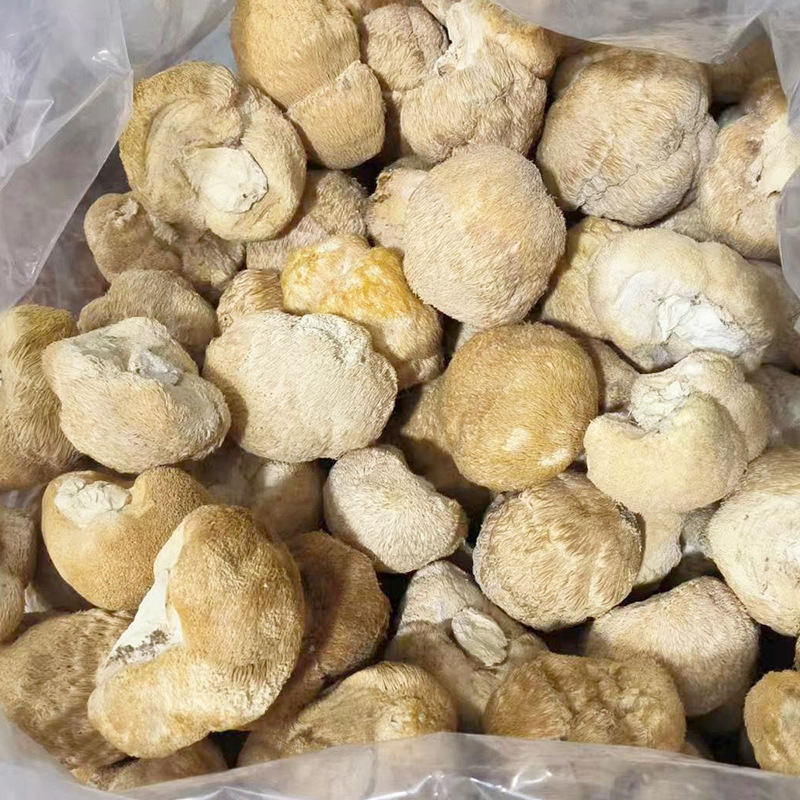 Hericium erinaceus base wholesale various specifications of Hericium erinaceus dry goods bulk Hericium erinaceus edible mushroom dry goods 500g