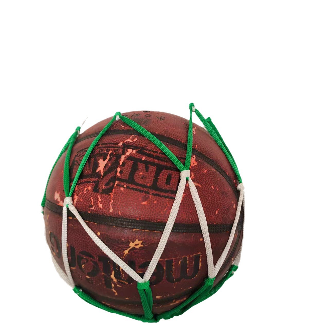 Handle handle ball pocket woven volleyball football basketball net pocket nylon elastic ball pocket wholesale ball bag