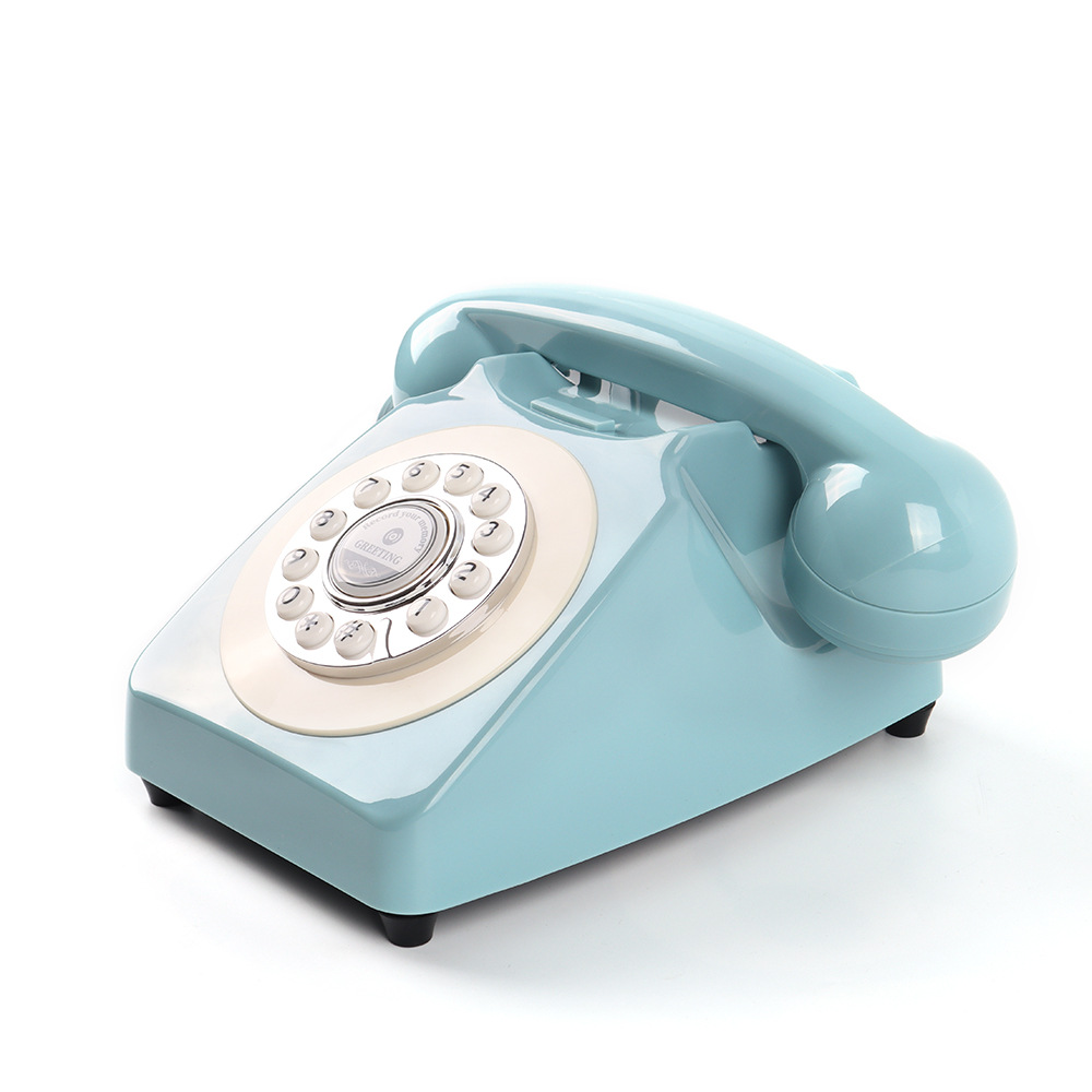 Old vintage recording telephone antique wedding party landline card phone message book home phone wholesale