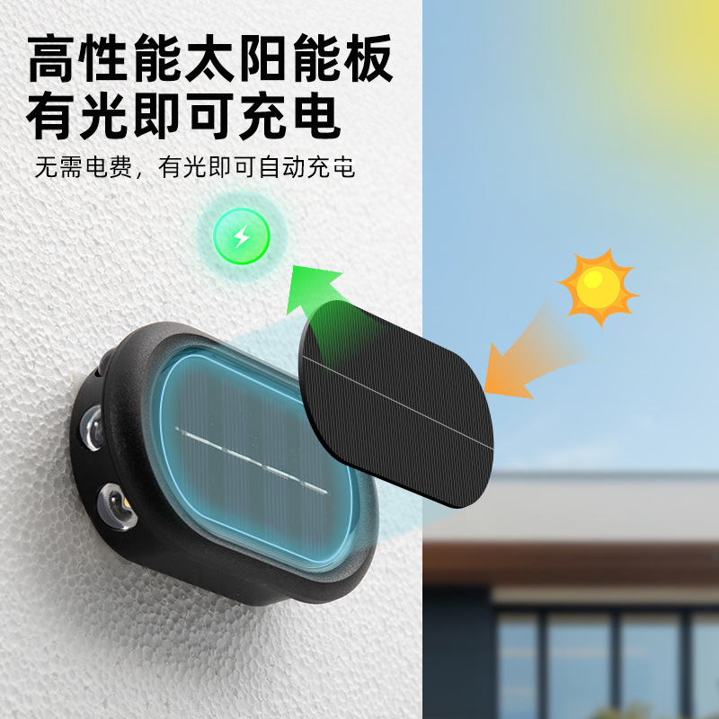 Solar Outdoor Lighting Lawn Square Steps Stair Railings Decorative Walkway Lights Wall Lights Wall Washers Garden Lights