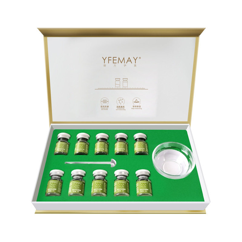 70% Sponge Microneedle Set Box Small Green Film Enhanced Long Needle Microcrystalline Bone Needle Cleaning Pore Fade Pockmarks and Blackheads