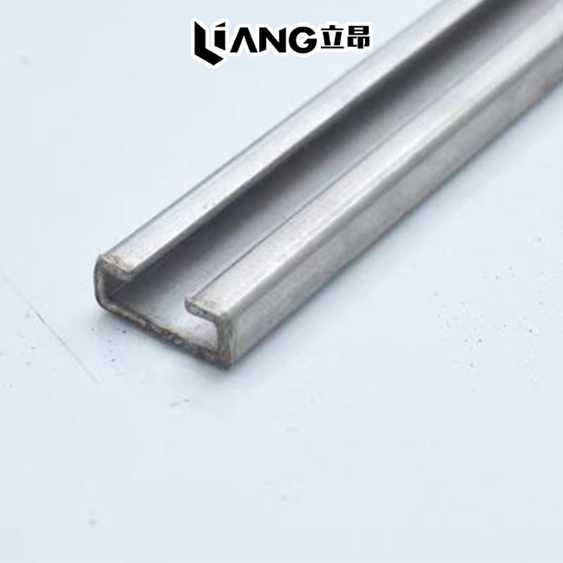 Shockproof Bracket Hot-Dip Galvanized C-Shaped Steel Comprehensive Hanger Cold-Bent C-Shaped Groove Steel Photovoltaic Bracket Guide Rail C-Shaped Steel