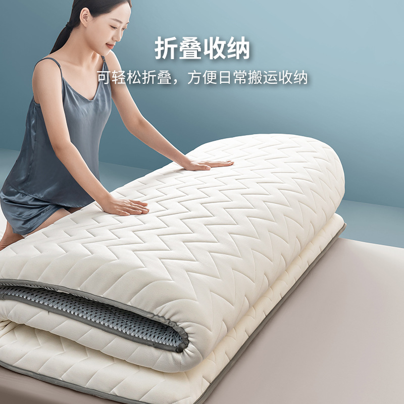 Latex Mattress Rental Room Cushion Household Double Thickened Tatami Sleeping Mat Bed Mat Student Dormitory Single Cushion
