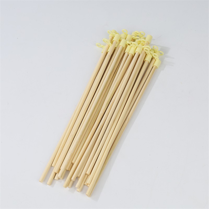 Colorful Windmill Bamboo Stick Bamboo Pole diy Handmade Material Satchel Lantern Lantern Stick 6mm Crafts Round Bamboo Stick