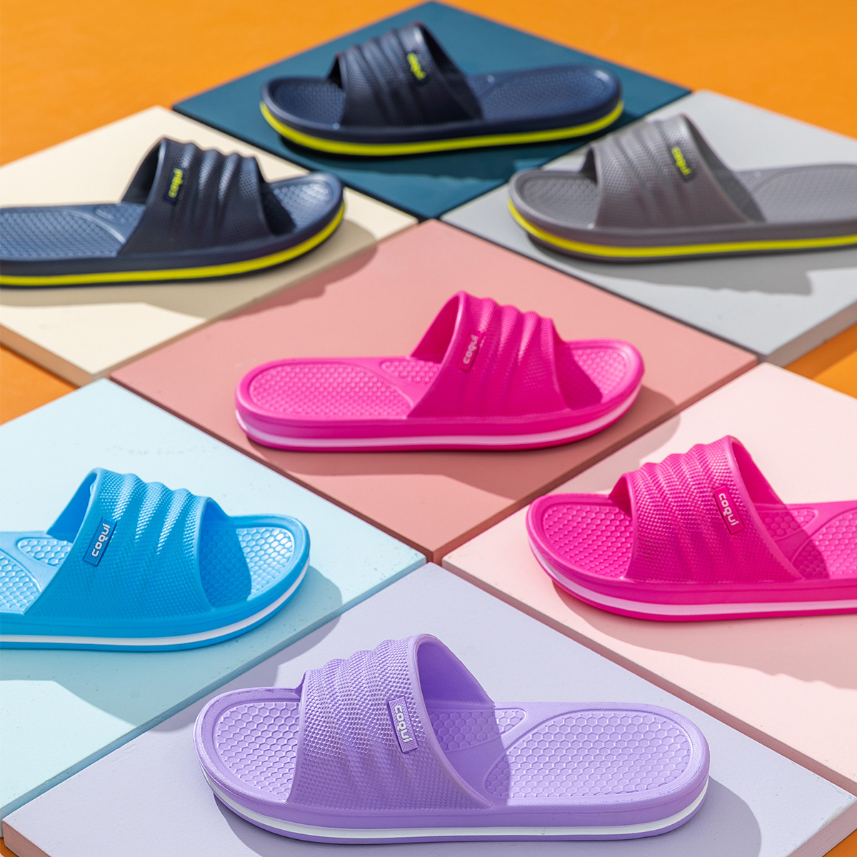 Производитель тапочек для мужчин и женщин парные Eva тапочки для домашнего использования летние нескользящие оптом