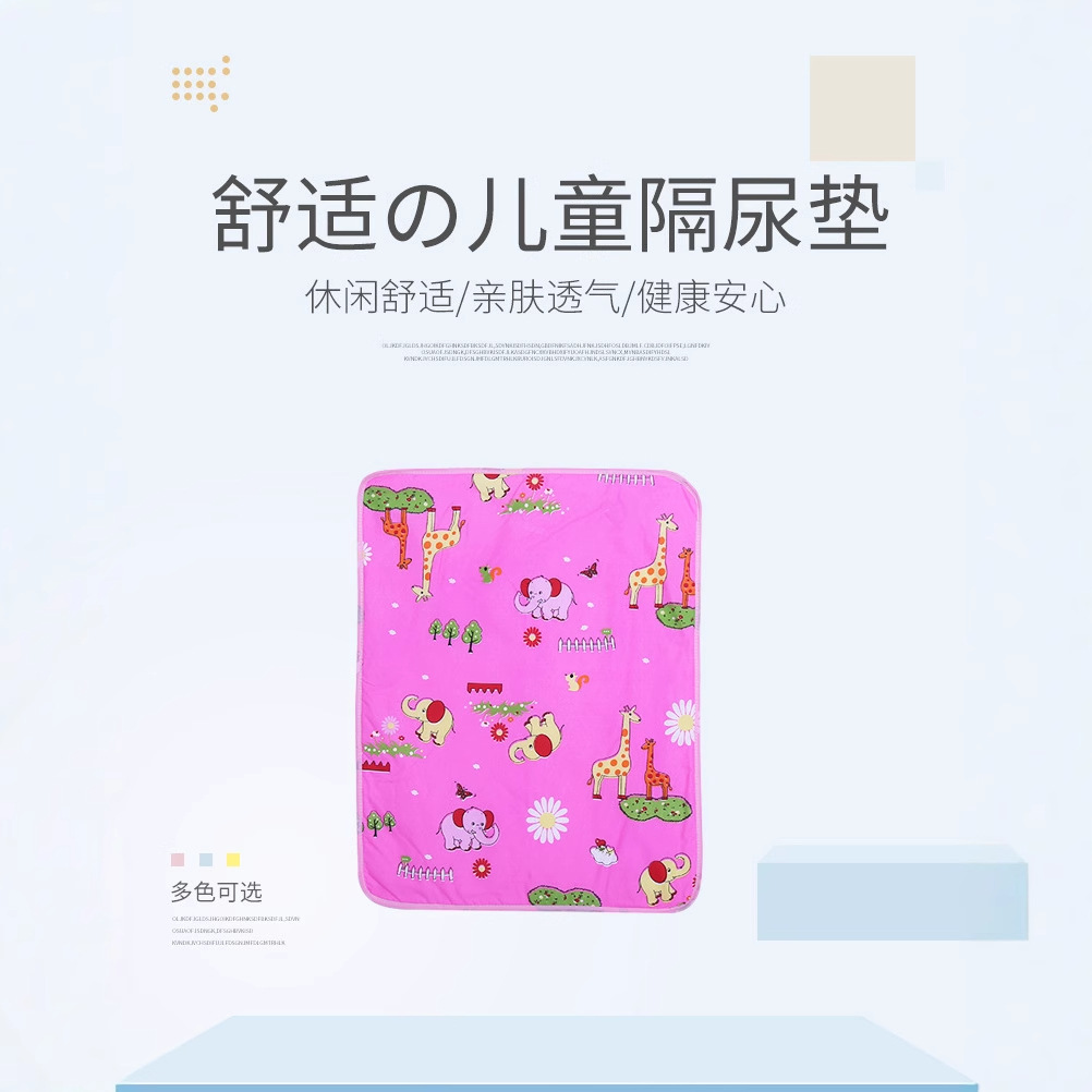 Детские хлопковые подгузники, водонепроницаемые, дышащие, многоразовые