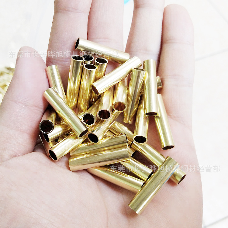 Капиллярная латунь H65, прецизионная, без заусенцев, трубка H65, прецизионная резка