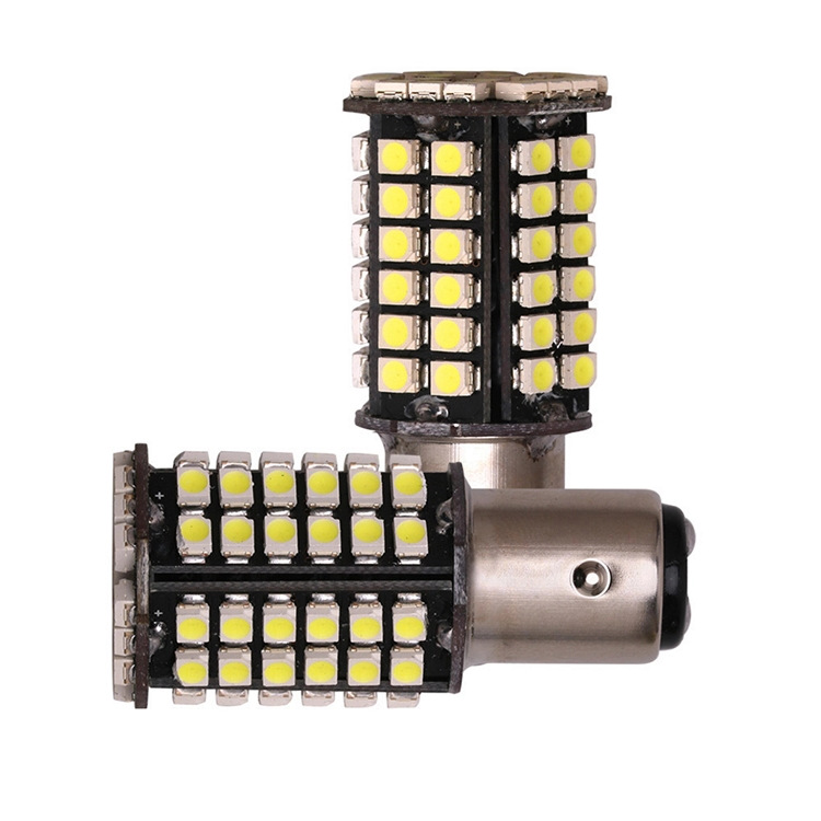 Car LED 80SMD 1210 decoding 1156 1157 highlight brake light reversing light steering bulb