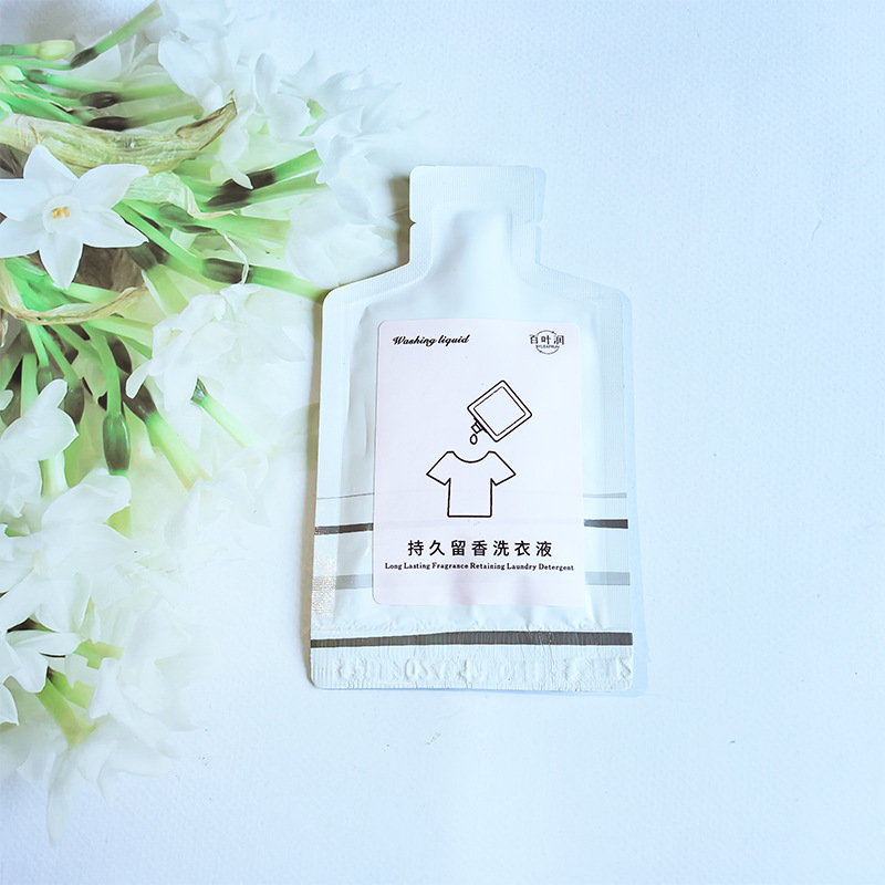 Special Small Bags of Disposable Laundry Detergent for Hotels, B&Bs, Apartments and Guest Rooms, Small Packaging Manufacturers, Customized Wholesale