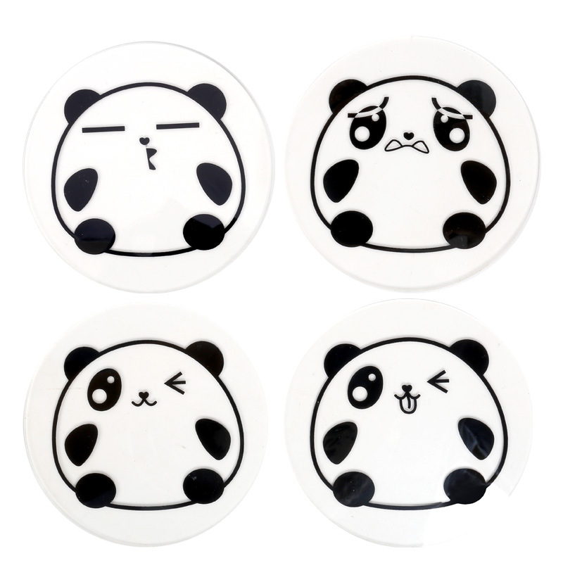 Transparent Acrylic Coasters Customized Coasters Insulation Mats Placemats Customized Tea Coasters Dining Table Insulation Mats Cup Tea Mats