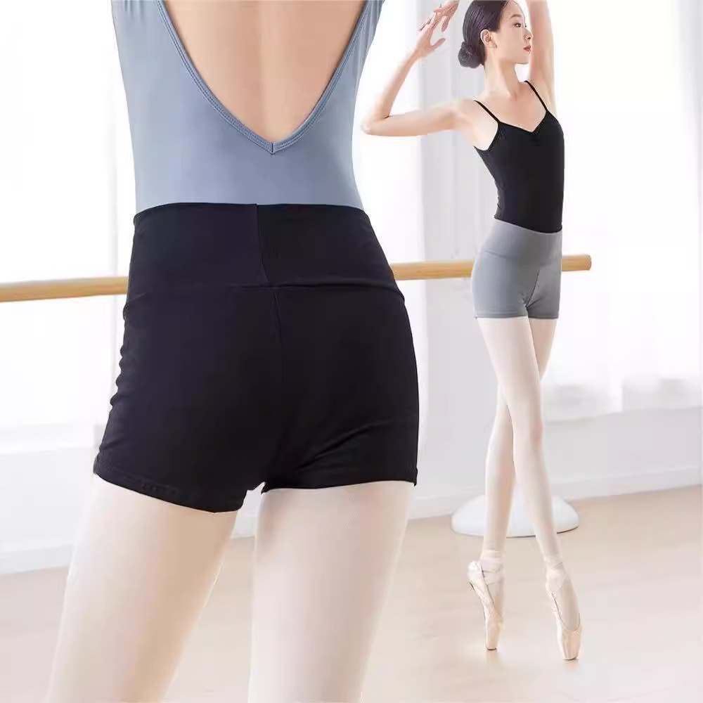 Shorts women's dance practice three-point boxers ballet men's one-point pants high tight bottoming shark Barbie pants